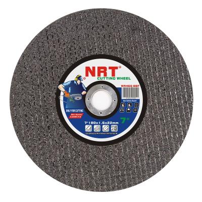 China High Quality NEAR REAL TIME Ferrous Metal 7 Inch 180x1.6x22 Resin Cutting Disc For Metal for sale