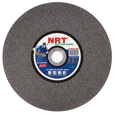 China 305x2.8x25 Ferrous Metal 12 Inch 305x2.8x25 Wheel Metal Cutting Disc NEAR REAL TIME Abrasive Cutting Stainless Steel for sale