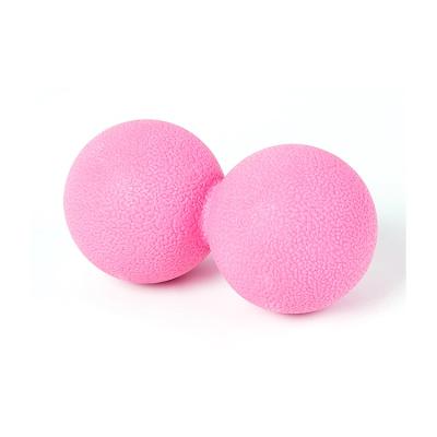 China Hot Selling Double Yoga Exercise Ball Silicone Peanut Yoga Massage Ball for sale