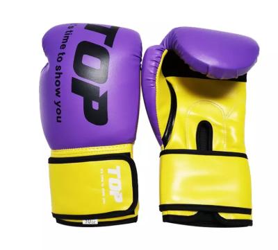 China Manufacturers Logo Custom Heavy Duty Sports Gloving Adults Boxing PU Leather Latex Foam For Boxing Glove for sale