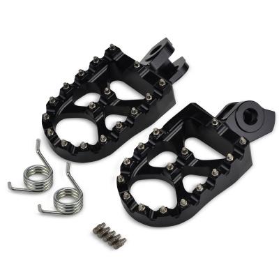 China NiceCNC DirtBike Dirt Bike Foot Pegs Aluminum Foot Peg For SUZUKI RMZ450 2008-2018 RMZ250 2010-2016 2017 2018 for sale