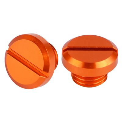 China T6061-T6 NiceCNC 2PCS M10X1.25 Aluminum Mirror Hole Plug For KTM 1290 1190 Adv SUPER DUKE GT 1090 for sale