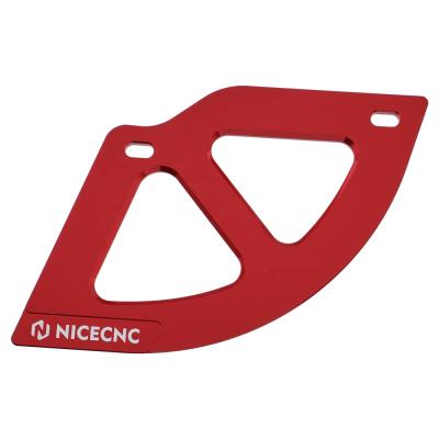 China NiceCNC Aluminum Rear Brake Disc Guard Cover For Honda CR125R 2006 2007 CR 500R 1987-2001 XR 650R 2000-2005 for sale