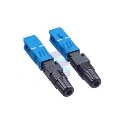 China Pre-polished SC UPC optical quick connector for sale