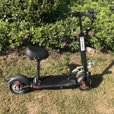 China Front& Best Price 2 Rear Wheel (Option) Suspension Shock Electric Scooter 36V 7.8AH for sale