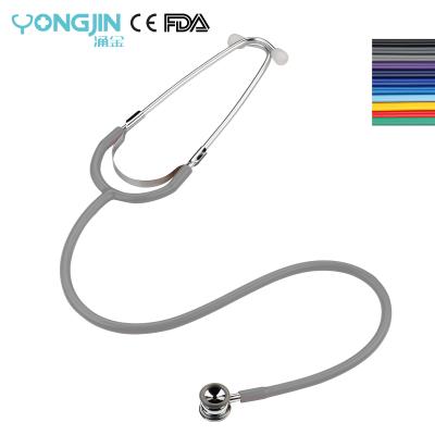 China Colorful Pulse Heart Sounds YJ S3303-LGY Diagnosis Medical Baby Zinc Alloy Stethoscope / Dual Head Stethoscope for sale