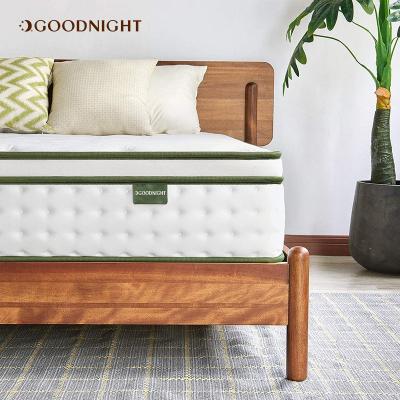 China Buy GOOD NIGHT Guangdong Luxury Orthopedic Convertible Bedroom Mattress Hybrid Memory Foam Mattress Pack Pocket Spring Roll Pack Online for sale