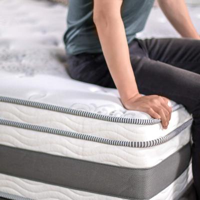 China Fabrice Latex Cool Foam Healthy Bed Guangdong Sleep Cooling Mattress High Quality Hotel Breathable Mattress Ticking Mattress for sale