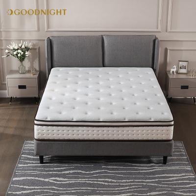 China Queen Euro Convertible Top Spring Free Sample Fire Retardant Vacuum Roll Up Mattress In A Box Memory Foam Orthopedic Single Hybrid Mattress for sale