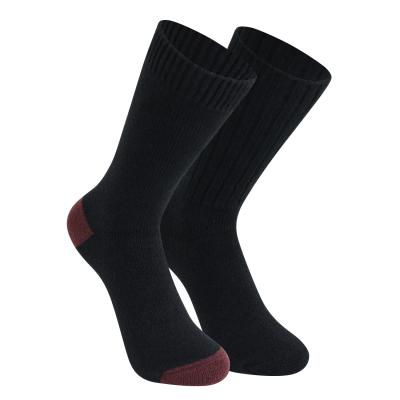 China Hot Sale Breathable Men's Yiheng Custom Dress Socks Breathable Comfortable Black Crew Socks for sale