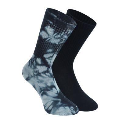 China YiHeng Sporty Women Cute Tabi Length Fashion Knotted Dyed Crew Socks for sale