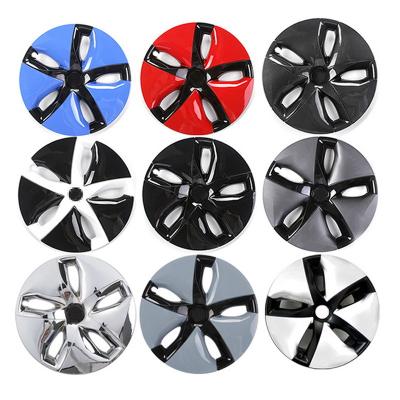 China Luxury 18inch Car Wheel Covers Case/Hub Covers Cap Load Carrier Wrap Car Protective Exterior Decoration Accessories For Tesla Model 3 for sale