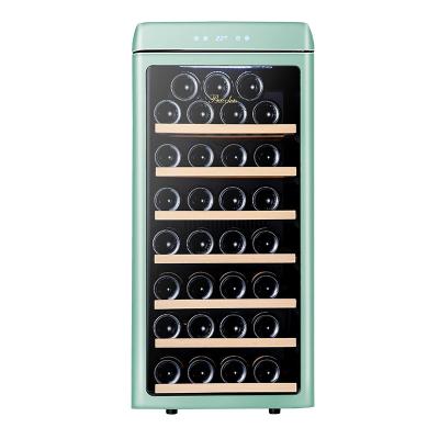 China Sensitive Touch Screen Compressor Stainless Steel Commercial Wine and Beverage Coolers for Hotel Wine Cooler Cellar for sale