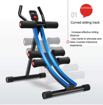 China STEEL Trainer Cardio Waist Machine Sit Up Yoga Abdominal Muscle TUBE Abdominal Muscle Exercise Weight Bench for sale