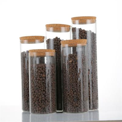 China Sustainable Buy Glass Packaging Jars Glass Storage Jar Glass Sugar And Coffee Storage Jar Set for sale