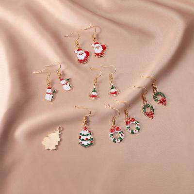 China Fashionable New Gaby Design Huggie Earrings Christmas Fashion Stud Earrings Jewelry Punching Jewelry for sale