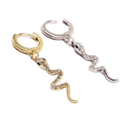 China Gaby's popular fashion earrings tending small silver snake earrings drop gold circle cartilage earrings for sale