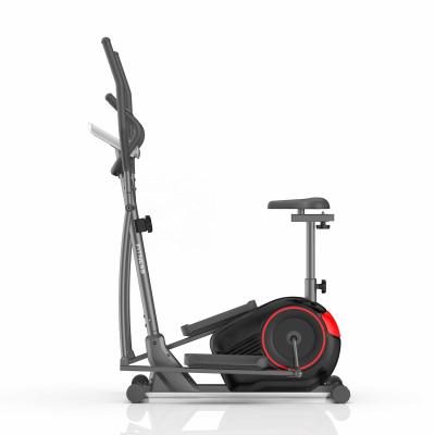 China 120kgs Super Quiet Home Use Commercial Magnetic Elliptical Training Machine with Pulse Rate Grips and LCD Monitor for sale