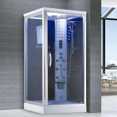 China Modern High Quality Portable Steam Shower Cabin Shower Room With Back Massage for sale