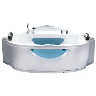 China Full Body Eco - Friendly Massage Jets One Person Acrylic Whirlpool Cheap Bathtub for sale