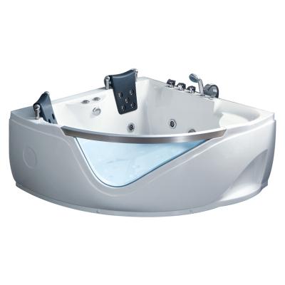 China Eco-friendly Japanese High Quality White Whirlpool Bathtub for sale