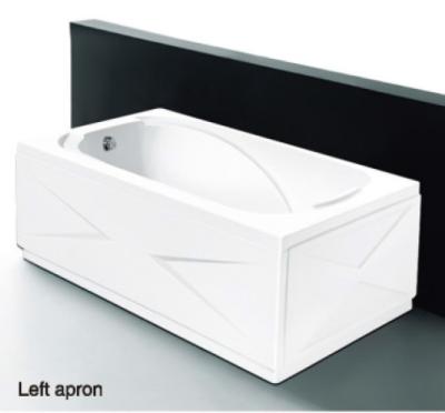 China Eco-friendly European Style White Acrylic Small Whirlpool Bathtub for sale