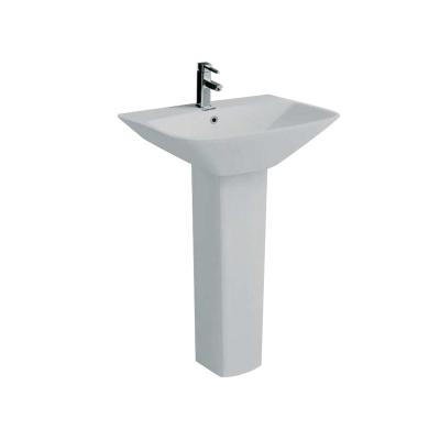 China Contemporary China Factory Ceramic Pedestal Sinks Bathroom for sale