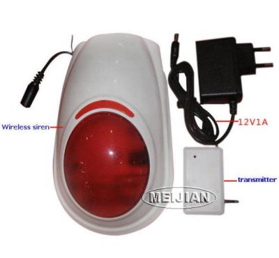 China 120dB Fire Alarm Home Outdoor Siren Sound Strobe Siren with High Sensitivity for sale