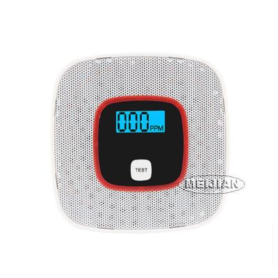 China Real Voice 4.5V Autonomous Human Battery Operated Independent Carbon Monoxide Alarm Detector for sale