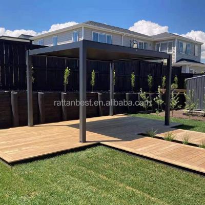 China Bioclimatic Retractable Pergola-Aluminum Roof 5x3 Electric Pergola Waterproof for sale