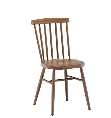 China Eco-freindly Vintage Aluminum Industrial Chair Dining Restaurant Chair for sale