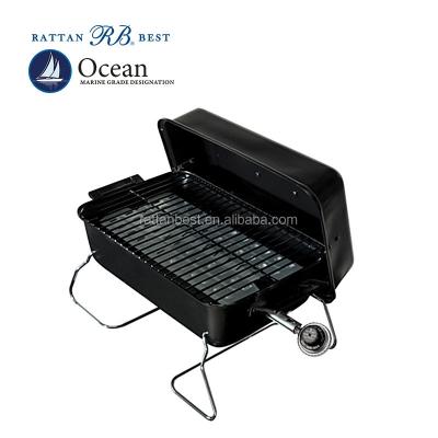 China Easily Cleaned Black Gas Barbecue Grill For Portable Tools for sale