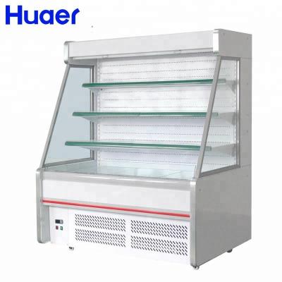 China Commercial Single-temperature Supermarket Display Fridge For Fruits And Vegetables for sale