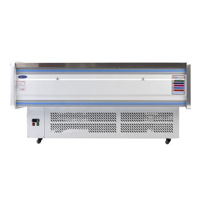 China Single-temperature Supermarket Store Refrigerator Fresh Fish Meat Display Counter for sale