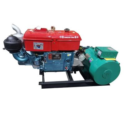 China Mobile Single-cylinder Water-cooled Diesel Generators diesel electric generator LDLE-15 for sale