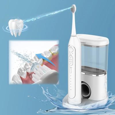 China Teeth Cleaner Ipx7 Waterproof Adult Oral Cleaning Whitening Teeth Brush Portable Oral Irrigator Water Flosser for sale