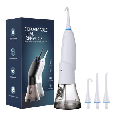 China Home Water Flosser Deep Cleaning Teeth Cleanser Waterproof Travel Irrigator Dental Oral Water Flosser for sale