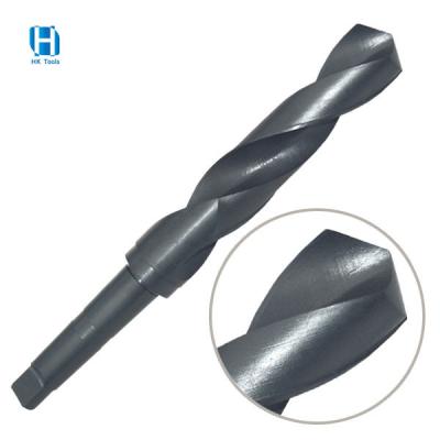 China For Metal Stainless Steel PVC Aluminum Iron HSS 135 Degree Split Point Silver And Deming Inch 1/2 Shank Torsion Reduced Drill Bit For Metal for sale