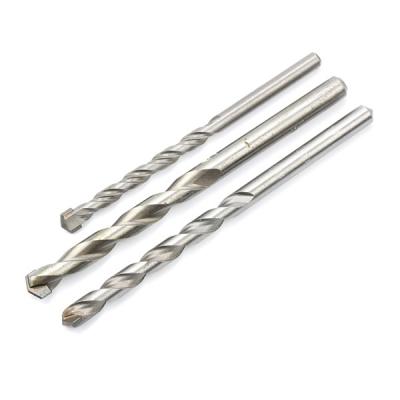 China Masonry Drilling Round Shank Sandblasted Carbide Tilted U Flute Masonry Drill Bits For Concrete Brick Masonry Drilling for sale