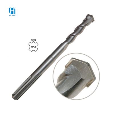 China Hot Selling Factory Price Masonry Drilling Tungsten Carbide Tipped SDS Max Hammer Drill Bits Set for Concrete Chisels Masonry Hole for sale