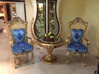 中国 ISO9001白く旧式なホテルの家具のThrone Chairs For Weddings高い背部女王王 販売のため