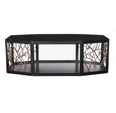 China High Fashion Living Room Round Coffee Table Stainless Steel Furnitures for sale