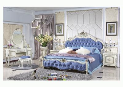 China Schlafzimmer-Möbel-Luxuskönig Wardrobe Bedroom Set CAD 3D moderner europäischer zu verkaufen