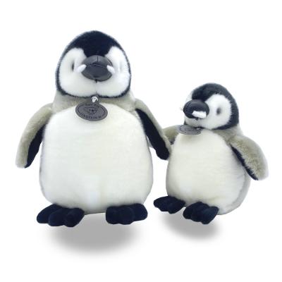 China Custom High Quality Cute Fun Life Like Plush Stuffed Fat Soft Black And White Color Penguin Toy For Gift for sale