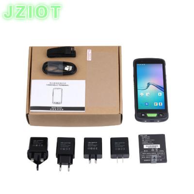 China JZIOT V9000P Escáner de códigos de barras portátil portátil Escáner de códigos de barras 2D inalámbrico Android OS GPS GSM en venta