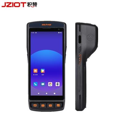 China Mobile Logistics Warehouse Pda Handheld Terminal Scanner With 4G Wifi BT Thermal Printer for sale