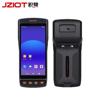 China V800 Android POS Terminal Handheld Bluetooth Barcode Scanner Android Mobile Te koop