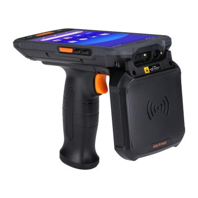 China 5.5 Inch Industrial PDA Android Handheld Barcode Scanner with A-GPS and Android 11 OS for sale