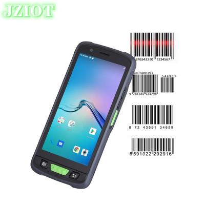 China 2.0GHz Octa-core Portable Rugged Android 9.0 4G Barcode Scanner PDA UHF IF HF NFC for sale