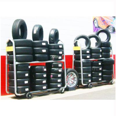 China Suitable for Heavy Duty Garage Rack Outdoors Steel Warehouse Racking Racking System Stacking Tire Rack for sale